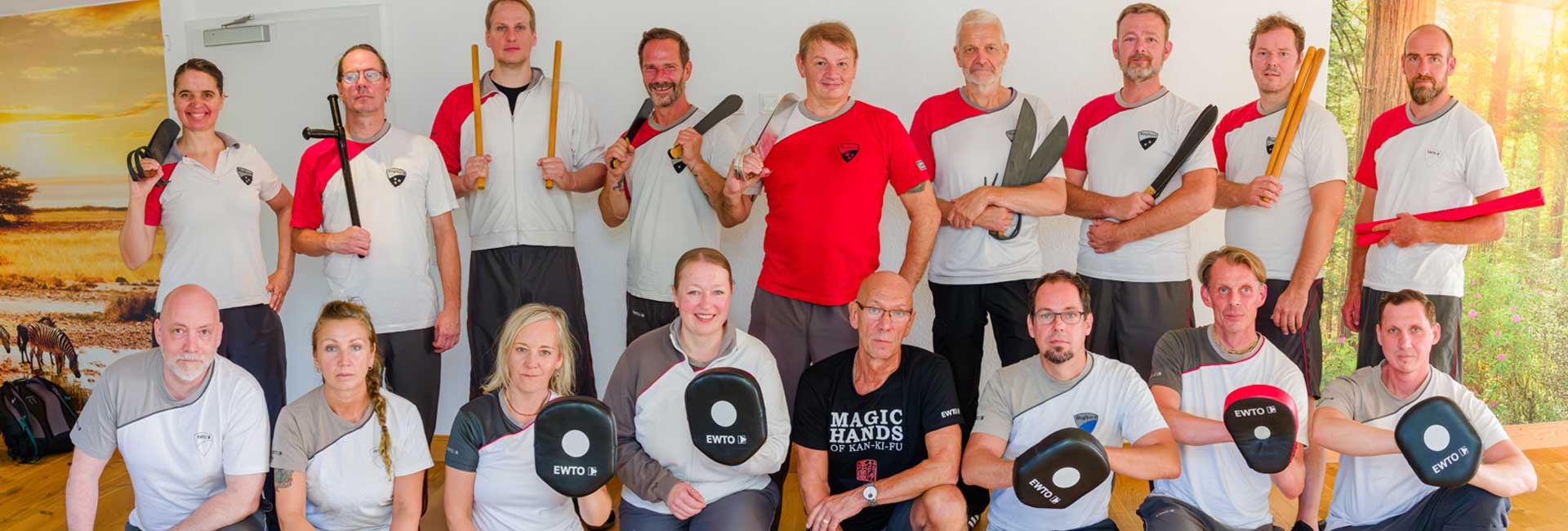 WingTsun Kampfkunst in Flensburg - Selbstverteidigung mit und gegen Messer & Stockangriffe